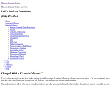 Tablet Screenshot of missouri-criminal-defense.com